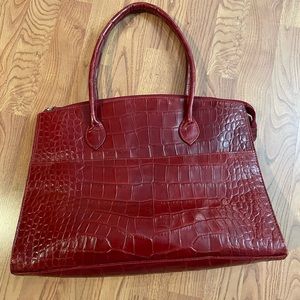 Michael Rome Designs Vintage genuine leather Tote